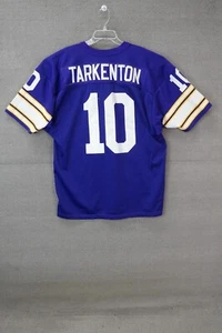 Fran Tarkenton Minnesota Vikings #10 Purple Football Jersey Men's Size 3XL - Picture 1 of 7