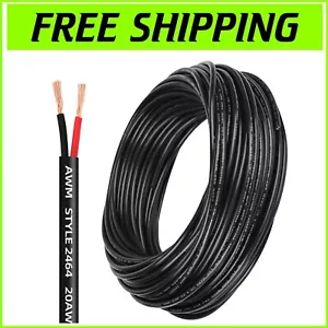 UL Certified 20 Gauge Electrical Wire - 300FT Flexible Stranded Copper Cord - Picture 1 of 9