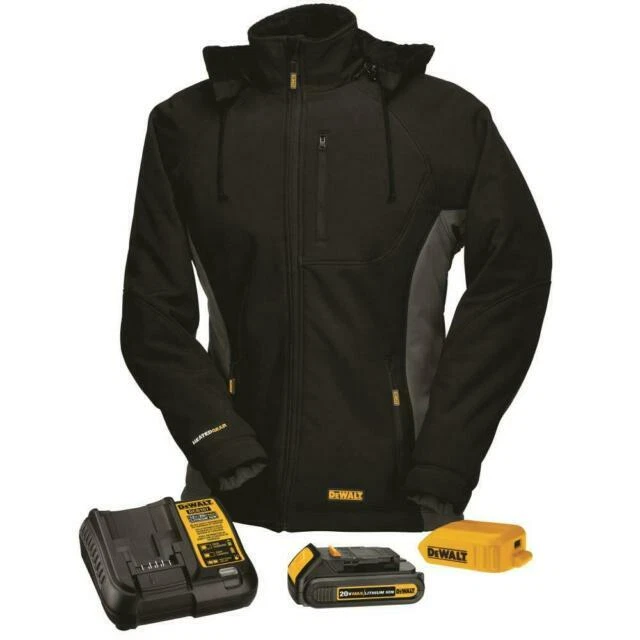 DEWALT DCHJ066C1M 12V/20V MAX Women's Black Heated Jacket Kit