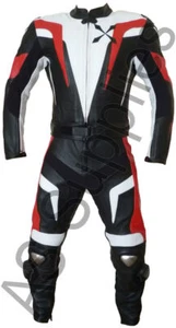 STASIS 2-Piece Leather Motorcycle Suit - neXus Biker Collection - Picture 1 of 9