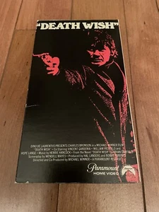 Death Wish VHS 1980 Charles Bronson Video - Picture 1 of 7