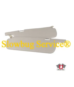 VW TRANSPORTER T3 T25 VANAGON - ALETTE PARASOLE AVORIO SUN VISORS - Imagen 1 de 1