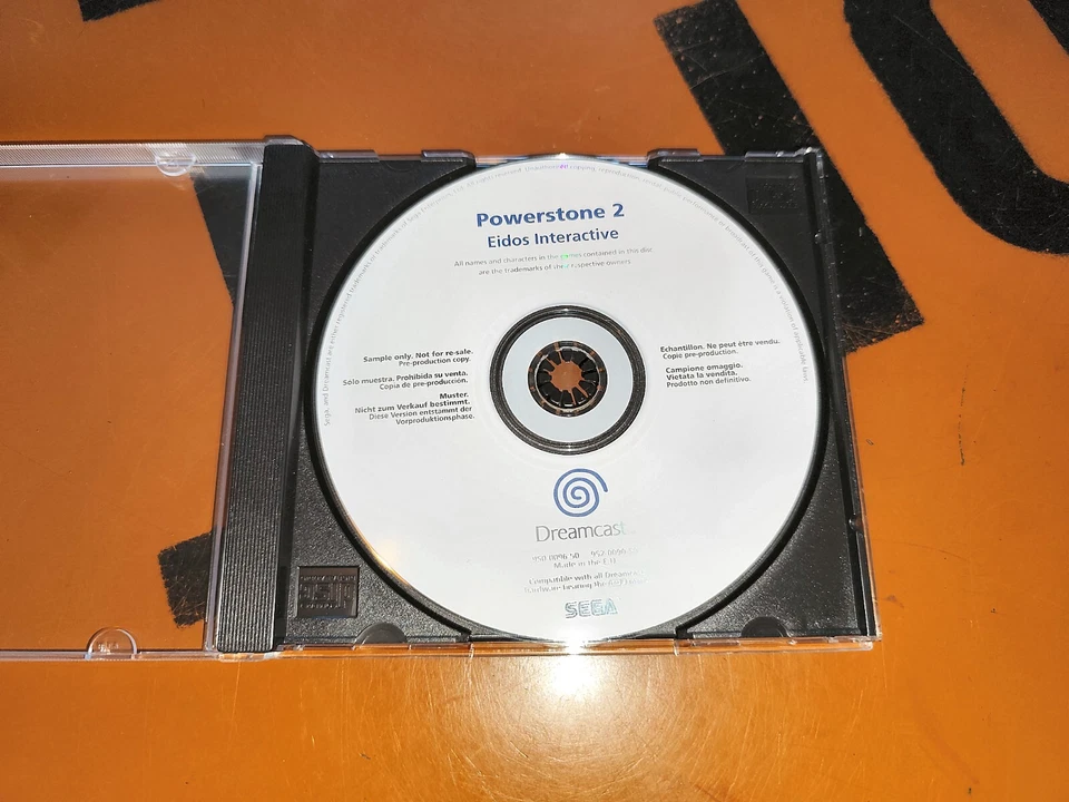 ## Powerstone 2 - Whitelabel Sample Demo Disc - Sega Dreamcast Dc ## - Image 1 of 1