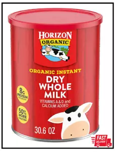 Horizon Powder Organic Instant Dry Whole Milk 30.6 oz - Picture 1 of 2