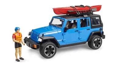 BRUDER - JEEP Wrangler Rubicon con figura e kayak - 1/16 - BRU2529 - Immagine 1 di 4