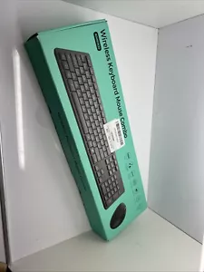 Wireless Keyboard Mouse Combo KM6900 Slim Design Waterproof Anti-Slip Multimedia - Picture 1 of 1
