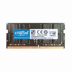 Crucial 2x 8GB 2Rx8 PC4-2133P DDR4 17000Mhz 260Pin SODIMM Laptop Memory Non Ecc - Picture 1 of 6