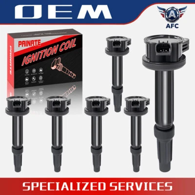 6X Ignition Coils for Ford Fusion 2009-12 Ford Escape 3.0L V6 UF486 DG514 oem Foto 1 de 4