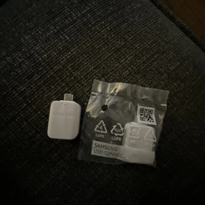 2x Samsung Micro USB OTG to USB Connector Adapter Galaxy S7 Edge S6 S5 Note 5 6 - Image 1 of 3