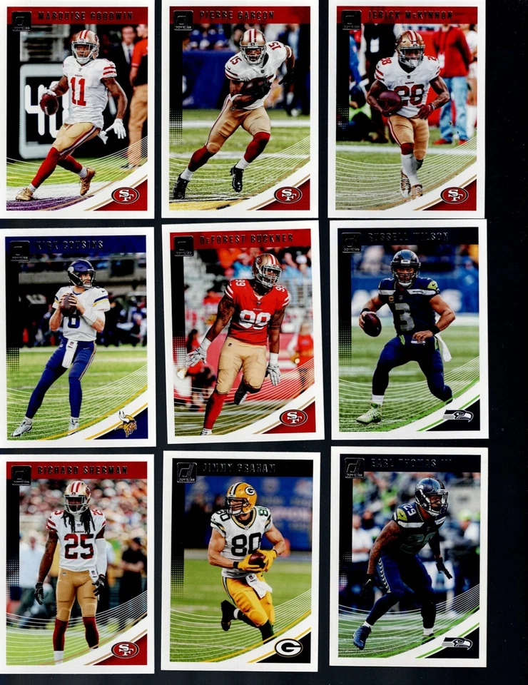 2018 DONRUSS  FOOTBALL COMPLETE YOUR SET 251-400 + INSERTS  BUY MORE SAVE MORE - Image 1 of 4