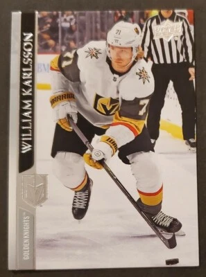 2021 Upper Deck S1 #179 William Karlsson GOLDEN KNIGHTS Hockey card NM/MT - Image 1 of 2