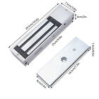 Magnetic Door Lock Waterproof Aluminum Alloy Electromagnetic Lock DC 12V / 24V
