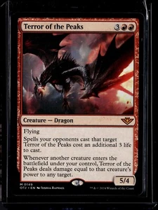 Terror of the Peaks - 149 - OTJ - NM - MTG Magic the Gathering - Picture 1 of 1