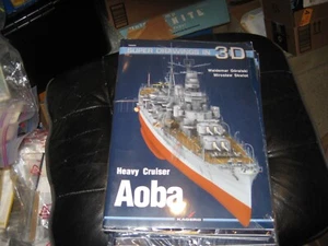 Sealed Heavy Cruiser Aoba Super 3D Drawings by Waldemar Goralski/Miroslaw Skwiot - Picture 1 of 1