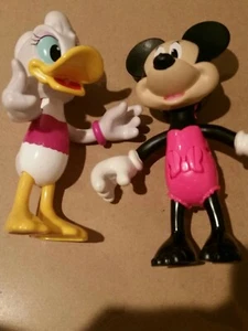 Mickey Mouse And Donald Duck Toy Figures 5.5 Inches Tall - Picture 1 of 12