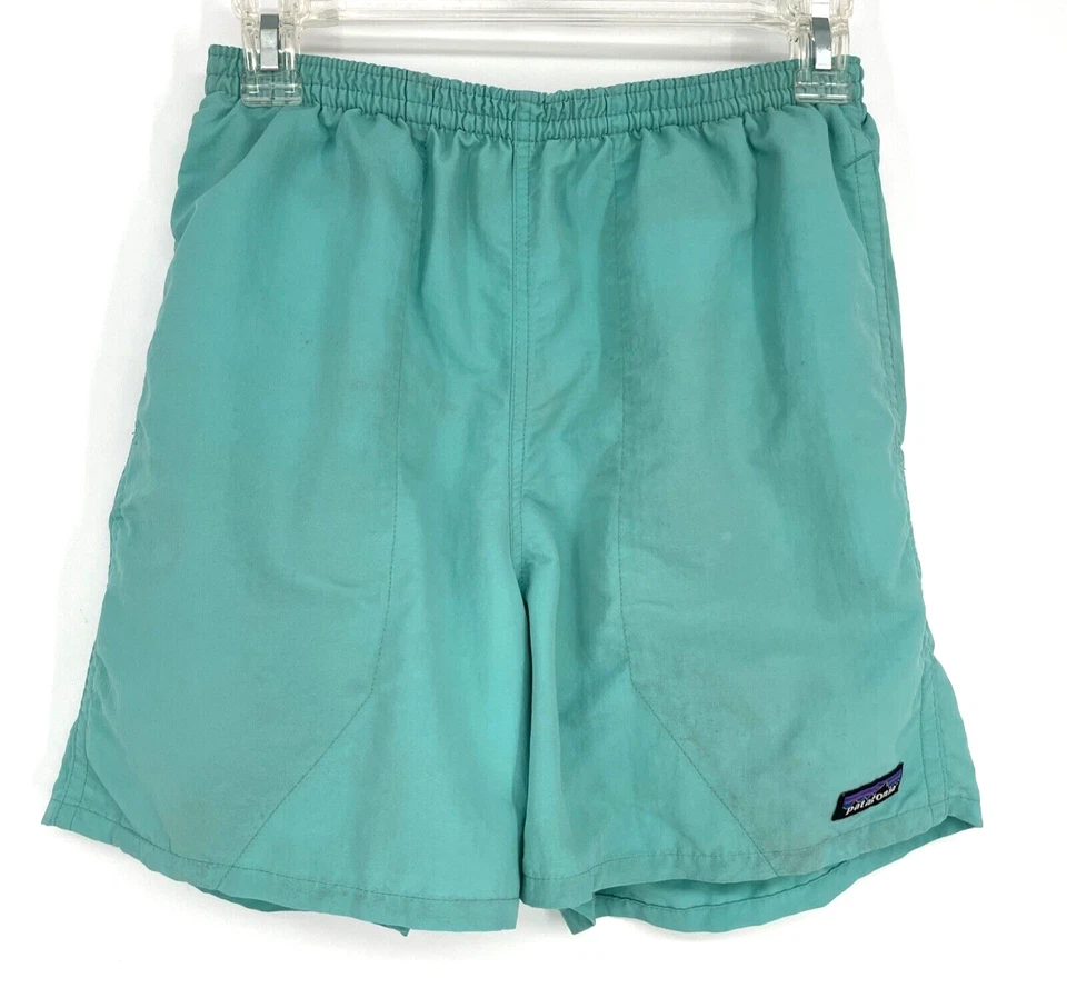 Pantalones Cortos Patagonia Para Hombre Talla S Azul Turquesa Bolsillos Forrados Senderismo 57021 Foto 1 de 4