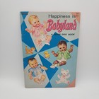 Vintage Aftcraft Happiness is Babyland Paper Doll Book Multicolor #4418 ORIGINAL