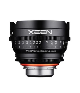 XEEN 16mm T2.6 Ultra Wide Angle Pro Cinema Lens for PL Mount (XN16-PL) - Picture 1 of 3