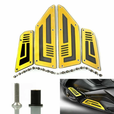 Placa de pie de aluminio para YAMAHA TMAX530 XP530 2012-2016 accesorios de motores fina Foto 1 de 4