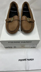 Pierre Hardy Halbschuh Matte Calf hellbraun Ref BK22 Größe 8/38 passt wie Größe 7 neu im Karton - Bild 1 von 9