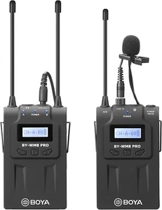Boya BY-WM8 Pro-K1 Professional 48-Channel UHF Wireless Lavalier Mic System - Picture 1 of 14