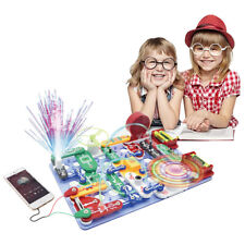Educational Snap Circuits Electronics Discovery Blocks Kit Science Toy Kids DIY