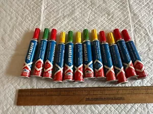 Vintage Set 12 Carter’s Marks-A-Lot Marker 59¢ Cent New Old Stock - Bild 1 von 6
