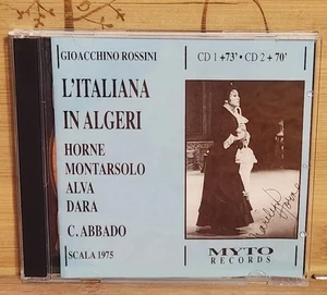 ROSSINI L'ITALIANA IN ALGERI ABBADO (2 CD) MYTO RARE - Picture 1 of 4