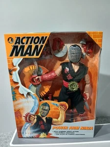 Action Man Power Arm Ninja #27553 MINT IN FACTORY SEALED BOX STUNNING LOT 1995 - Picture 1 of 7