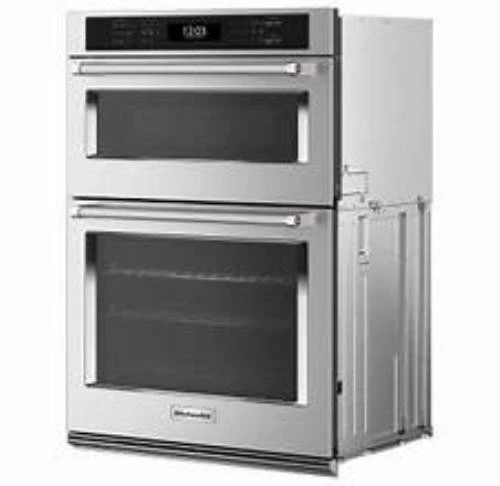 Nuevo en caja KitchenAid KOEC730SPS Horno de pared eléctrico inteligente de doble combinación de 30 pulgadas Foto 1 de 1