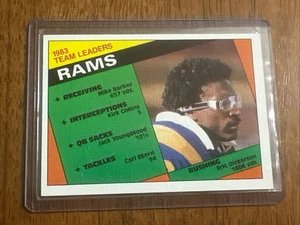 Eric Dickerson 1984 Topps Rookie #276 Los Angeles Rams - Bild 1 von 2