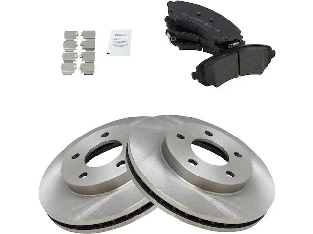 Front Brake Pad and Rotor Kit For 2002-2007 Buick Rendezvous 2006 2005 ZR541ZW - Imagem 1 de 1