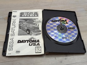 Daytona USA Not For Resale (Sega Saturn 1995 Sega Sport) Manual & Disk