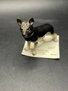 #825 Hagen Renaker Deutscher Schäferhund Figur auf Originalkarte - Bild 1 von 5