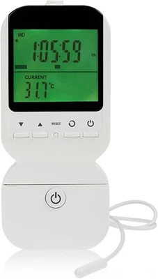 Termostato enchufable digital programable, calefacción eléctrica por infrarrojos - liquidación - Imagen 1 de 4