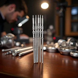 5Pcs Movement Watch Steel Stem Crown Kit NH35 NH36 NH38 NH39 Spare Parts Repair - Picture 1 of 7