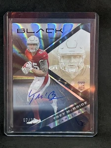 Panini Black Trey McBride RC 2022 automático #/25 Arizona Cardinals A5 - Imagen 1 de 2
