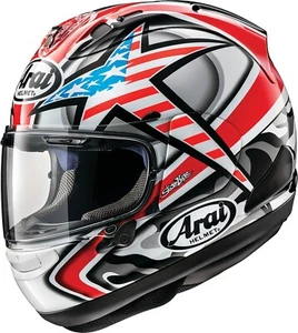 Arai Corsair-X Hayden Laguna Helmet XL Red/Blue/White 0101-15929 - Picture 1 of 3