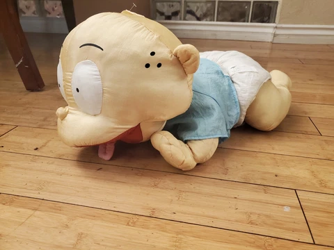 Vintage Rugrats Tommy Pickles Nylon Plush 1998 Cover