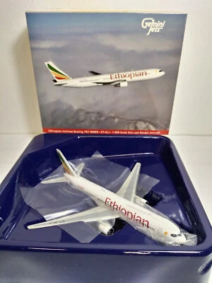 Gemini Jets / Daron 1:400 Ethiopian Airlines B767‑300ER ET‑ALJ – MINT Die‑cast - Immagine 1 di 4
