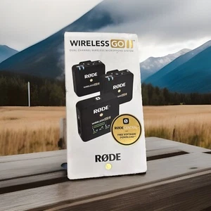 Rode Wireless GO II Compact Wireless Microphone System New Factory Sealed - Picture 1 of 1
