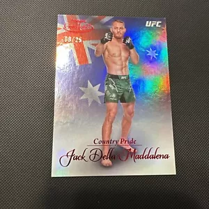2024 Topps Gold Label UFC Jack Della Maddalena Country Pride Inserto Rosso 8/25 - Foto 1 di 7