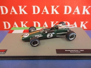 Die cast 1/43 Modellino Auto F1 Brabham BT24 1967 D. Hulme - Foto 1 di 4