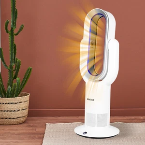 Spector Electric Space Heater Portable Bladeless Fan Heaters Ceramic 3S Heating - Picture 1 of 12