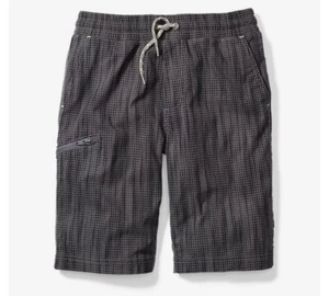 Eddie Bauer Boys Ranger Short Size 10 Nylon Grey Smoke Stretch Pockets New Large - Picture 1 of 7