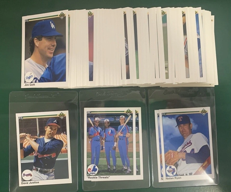 1990 Upper Deck Baseball SET BREAK singles - stars, commons, rookies #251-500 - Image 1 of 1
