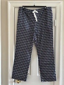 Vineyard Vines Mens Blue Christmas Print Pajama Bottom XL with Gift Box - Picture 1 of 10