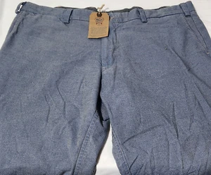 Bills Khakis Pants M4-NVOT Size 38 PLAIN FRONT LOW RISE NAVY NWT - Picture 1 of 4