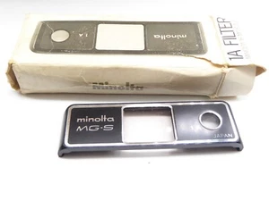 Minolta 1A 1 A Skylight Filter MG S RARE TO FIND THIS NEW IN BOX OLS STOCK - Picture 1 of 4