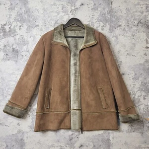 Women’s Savannah Faux Fur Lined Coat Winter Size 14 UK Moleskin Feel A - Picture 1 of 12